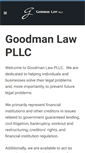 Mobile Screenshot of goodmanlawpllc.com
